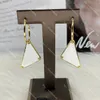 Inverted Triangle Letter Earrings Designer Popular Pendant Earrings Studs Eardrops Jewelry With Box