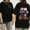 100% Cotton T-shirts Anime Kaneki Ken Shirts Tokyo Ghoul Streetwear T-shirt Short Sleeve Casual Summer Man Woman T Shirt