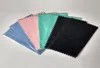 Pink Black Blue Green New Plastic Bag packed Silver Polish Cloth 11cmx7cm for silver Golden Jewelry cleaner tool Quality 100p1903673