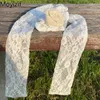 Sjaals moyizif zomer mode kanten sjaal soft zacht huidverzorging lint rozen choker millenniumstijl pittig meisje vrouwelijke kleding