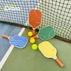 Orbia Sports Pickleball Paddles avec 2 raquettes 4 balles et sac en filet Raquettes légères en fibre de verre Raquette 231225
