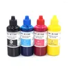 Kits de recharge d'encre 4 pigments imperméables de 100ML pour la main-d'œuvre WF-2630 WF-2540 WF-2520 WF-2530 XP-424 XP-420 XP-320