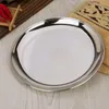 Plates Metal Restaurant Home El Use Stainless Steel Dinner Dishes