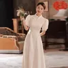 Etnische kleding Yourqipao Chinese vrouwen Cheongsam-avondjurk Traidtional Wedding Lomng-verlovingsjurken Receptiejurken