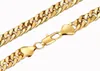 Raffinati gioielli da sposa 24K vera CATENA IN ORO GIALLO INISH SOLIDO PESANTE 8MM XL MIAMI CUBAN CURN LINK COLLANA CATENA Confezionata Uncond3362309