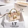 Square Women's2023 New Fashion Rose Red Handheld Advanced Foreign Style One Shourdelbody Small Bag Tides Factory Online 70％Sale