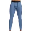 Herrenhosen Herren Trendy Streifen Pant Anzug Männer Sportliche und blaugrüne Kompression 3/4 Herbst Winter Feste Farbe