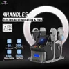2023 Hot EMS Emslim Lichaamsvormend apparaat Hoog vermogen 5000 W 4 handvat Professionele training Spierlichaam Schoonheid RF Huidverstrakking Machine