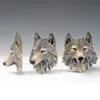 3D Dierenkop Muuropknoping Hars Decoratie Wolf Tijger Luipaard Leeuw Beer Muurschildering Wildlife Sculptuur Beeldjes Sculpturen Countrys 231225