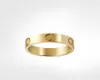 4mm 5mm 6mm titanium steel Alloy silver love screw ring mens womens rose gold fashion jewelry designer luxury couple wedding promi4230344