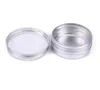 Opslagflessen 40 g zilver aluminium pot tin fles lipgel gezicht room masker moisturizer washuid cosmetische verpakking