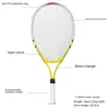 Advanced Children's Tennis Racket Aluminum Alloy Tennis Racket Youth Small Tennis Racket Beginner Training Suitable for Novices 231225