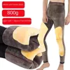 Wintermänner plus Größe Wärme Unterwäsche Unterteile Männliche elastische Strumpfhosen Leggings Thermoshosen warme Wolle verdickte Herren lang Johns 231222