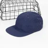 Visare andningsbara 5 panel baseball kepsar män kvinnor snabb torr snapback hombre hattar nylon czapki sombreros street dans hatt