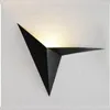 Lampes murales modernes Triangle minimaliste Forme Nordic Nordic Indoor Living Lights 3W AC85-265V Éclairage simple