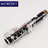 MORESKY Clarinet Wood ebony clarinet Tube 18 Keys bB Clarinet Grenadilla Solid wood bb clarinet LUNA