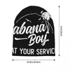 Boinas Cabana Boy Pool Guy no seu serviço Vintage Sport Beanie Caps Skullies Beanies Ski Bonnet Homme Chapéus