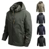 Jackor Winter Camping Fishing Jackets For Men Waterproof SoftShell Jackets utomhus vindbrytare Taktisk vandringsbåtjakt kläder 5xl