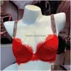 Women'S Panties Sexy Lingerie Comfort Women Set Push Up Bra Victorias Secret Female 2 Piece Brand Underwear Vetement Femmel231121 Dr Dhgq4