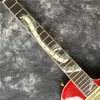 Chitarra elettrica personalizzata, modello 3D Smoking Snake, 2 pickup, decorazione fiamma Red Tiger, tastiera in sequoia, spedizione gratuita 369