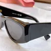 Солнцезащитные очки бренд ретро маленький рамка для женского VU400 Shadow Cite Sexy Black Glack Green Triangle