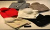 Designer-Hut-Schal-Sets, Winter-Luxus-Mütze, Unisex, modisch, Pashmina, Damen-Kaschmir-Strickschal und Mützen, Set, warmer Schal, Nr. BO3151358