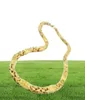 Sunnerlees Fashion Jewelry Rostfritt Steel Necklace 6mm 8mm 11mm Gold Color Box Byzantine Link Chain for Mens Womens SC44 N5844046