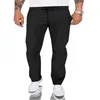 Men's Pants Men Spring And Summer Pant Casual All Solid Color Painting Cotton Loose Trouser Fashion Beach Glitter Women