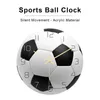 壁の時計時計静かなランニングデジットディスプレイホームデコレーションバレーボールの形
