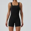 Active Sets 2024 Pad Seamless One Piece Yoga Suit Jumpsuit Belly Tightening Fitness Workout Set Bodysuit Gym Clothes Push Up Sportswear