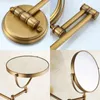 Bathroom Accessories Makeup Mirror Bath Antique Bronze Wall Mounted Magnifier Mirrors Hardware 80290 231225