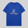 T-shirt de créateur Summer Classic Quick Dry Sports LVSE 1AC1QY Chemise pour hommes Coton simple T-shirt à manches courtes Taille S-3XL