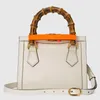 Top quality Diana Bamboo cc tote bag With Original box designer handbag Genuine leather Shoulder Bags womens Purse pochette281B
