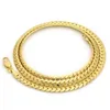 Miami Cuban Link Chain 14k Gold Lated 4mm 24 Ожерелье209c