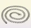 Men039s Плоская Цепочка Miami Cuban Link, Стерлинговое Серебро 925 пробы, толщина 8 мм, Италия, Сделано5102148