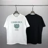 T-shirt vêtements de marque T-shirts pour hommes Polos Roundt-shirts col brodé et imprimé style polaire vêtements d'été avec rue pur coton wu8