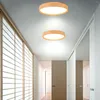 Luzes de teto lustre lustre para a sala de estar, quarto hall de luz de cozinha redonda lustres de madeira decoração em casa