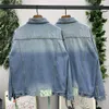 AAAAA mens jackets designer denim jacket logo embroidered cardigan coat fashion sweatshirt hip hop men's washed shirt