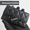 Designer Card Holders Classic women card bag fashion sheepskin leather business card holder flip credit card zero wallet