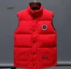 Down Parkas Down Vest Men's Pocket Jackets Parkas Zipper Badges Men Downs Casual Coat Canadian Goose Tops Outwear Multiple Colour 2535 Es6p Es6p