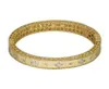 Bracelets de manchette à la mode avec cristal de pierre pour femmes Bracelet charme Couple femme dames couleur or jaune Bracelets Indian7355798