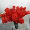 Flores decorativas 110 cm Artificial 100 Cherry Flower Seda Art Arrangement Decoração em casa