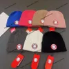 Projektant mody czapki luksusowa marka jesień i zimowa sprzedaż kanadyjska wełniana dzianina kapelusz zimny ciepłe ucho ochrona męskiej kobiety celebrytów trend
