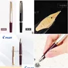 Fountain Pens Wholesale Fountain Pens Pilot Classic Elite 95S 14K Gold Nib Gift Set Limited Version High Quality Ink Office Stationery Dhdm9