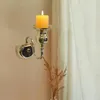 Ljushållare väggmonterad hållare romantisk snygg för bröllop med mittpunkten