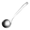 Cucchiai secchio cucchiaio in acciaio inossidabile comodo merci da cucina utensili da zuppa non bastoncini