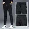 Frühling Herbst Kordelzug Baggy Männer Designer Niedrige Taille Koreanische Mode Denim Luxus Marke Stilvolle Jogger Casual Jeans 231222