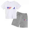 Designer Jungen Mädchen T-Shirt Kleidung Sets Sommer TRAPSTAR T-Shirt Kinder Jungen Strand Shorts Sets Streetwear Trainingsanzug Frauen Kleidung Mädchen Sportbekleidung CSG2312253-8