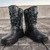 Boots Men's Warm Winter Boots and Raincoats, Outdoor Sports Shoes, Fishing, Snow, Work, Shoes, 2020