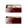 Scatole d'oro MQ 6 7 Luxury Modern Winder Giappone Motore Doppia automatica in legno